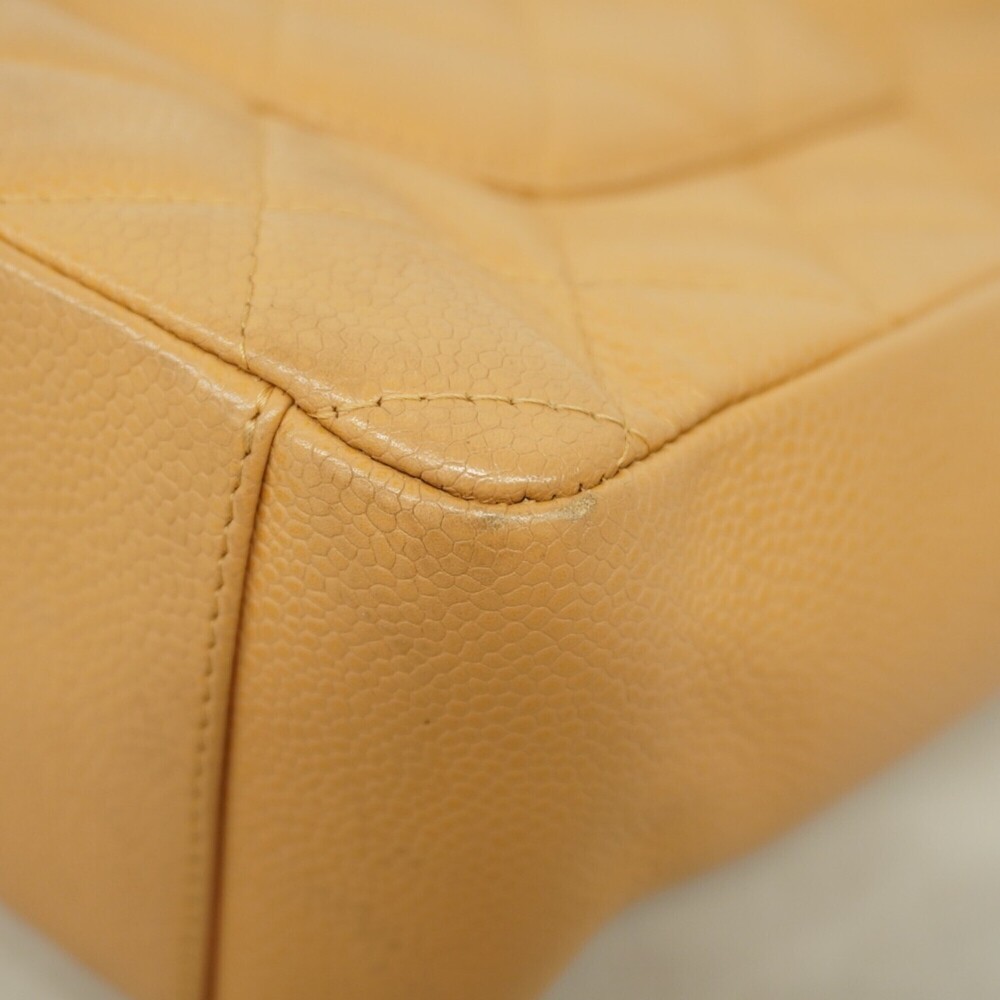 CHANEL Cream Caviar Leather Tote Bag - Picture 6 of 11